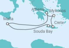 Greece Cruise itinerary  - PO Cruises