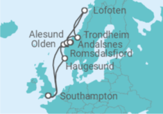 Norway Cruise itinerary  - PO Cruises