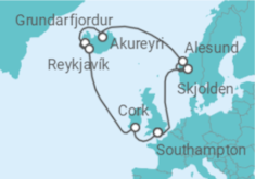 Norway, Iceland Cruise itinerary  - PO Cruises
