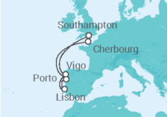 Spain, Portugal, France Cruise itinerary  - PO Cruises