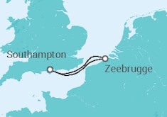 Bruges Getaway Cruise itinerary  - PO Cruises