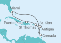 Virgin Islands, Antigua And Barbuda, Barbados Cruise itinerary  - Royal Caribbean