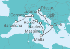 France, Italy, Malta, Greece, Croatia Cruise itinerary  - Norwegian Cruise Line