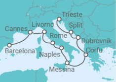 France, Italy, Greece, Croatia Cruise itinerary  - Norwegian Cruise Line