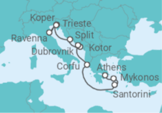 Italy, Slovenia, Croatia, Montenegro, Greece Cruise itinerary  - Norwegian Cruise Line