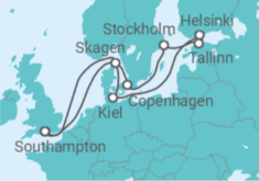Scandinavia Cruise itinerary  - PO Cruises