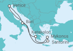 Adriatic & Greek Islands Cruise itinerary  - Costa Cruises