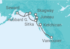 Alaska Cruise itinerary  - Silversea