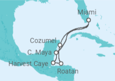 Honduras, Mexico Cruise itinerary  - Regent Seven Seas