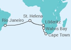 Namibia, Brazil Cruise itinerary  - Regent Seven Seas