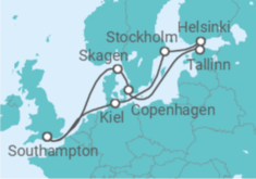 Northern Europe & Scandinavia Cruise itinerary  - PO Cruises