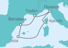 Irresistible Med Cruise itinerary  - Virgin Voyages