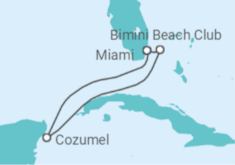 Riviera Maya Cruise itinerary  - Virgin Voyages