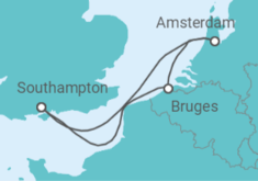 Holland, Belgium Cruise itinerary  - PO Cruises