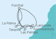 Canary Islands Cruise itinerary  - PO Cruises