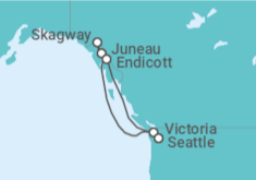 Alaska Cruise itinerary  - Royal Caribbean