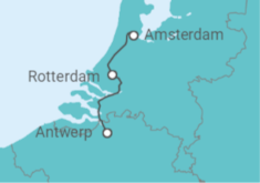 Springtime in Holland (port-to-port cruise) Cruise itinerary  - CroisiEurope