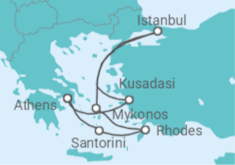 Turkey, Greece Cruise itinerary  - Norwegian Cruise Line