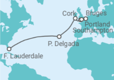 Portugal, Belgium Cruise itinerary  - Celebrity Cruises