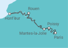 The Must-see Sights of the Seine Valley (port-to-port cruise) Cruise itinerary  - CroisiEurope