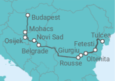 The Western Danube from Budapest to the Iron Gates (port-to-port cruise) Cruise itinerary  - CroisiEurope