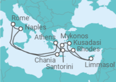 Italy, Greek Islands, Turkey & Cyprus Cruise itinerary  - Royal Caribbean