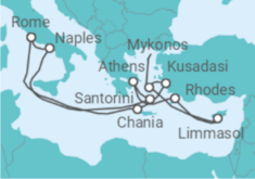 Greek Islands & Turkey Cruise itinerary  - Royal Caribbean