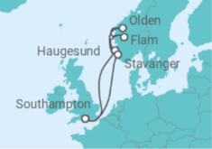 Norwegian Fjords Cruise itinerary  - Royal Caribbean