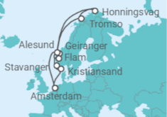 Arctic Circle Cruise Cruise itinerary  - Royal Caribbean
