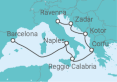 Italy, Greece, Montenegro, Croatia Cruise itinerary  - Royal Caribbean