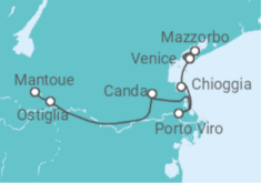 From the Canals of Venice to Renaissance-infused Mantua Cruise itinerary  - CroisiEurope