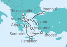 Greece, Turkey Cruise itinerary  - Norwegian Cruise Line