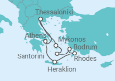Greece, Turkey Cruise itinerary  - Norwegian Cruise Line