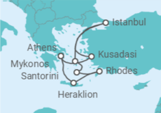 Turkey, Greece Cruise itinerary  - Norwegian Cruise Line