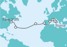 Bermuda, Portugal, Spain, France, Italy Cruise itinerary  - Norwegian Cruise Line