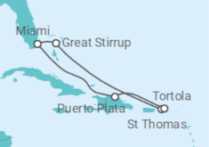 Virgin Islands, British Virgin Islands Cruise itinerary  - Norwegian Cruise Line