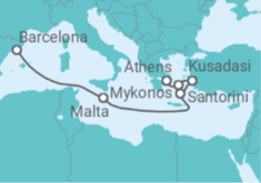 Malta, Greece, Turkey Cruise itinerary  - Royal Caribbean