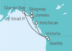 Alaska Cruise itinerary  - Norwegian Cruise Line