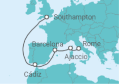 Spain, France Cruise itinerary  - Cunard