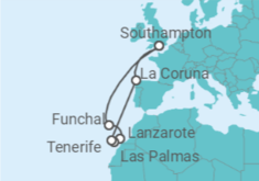 Canary Islands Cruise itinerary  - Cunard