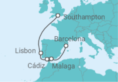 Spain, Portugal Cruise itinerary  - Cunard