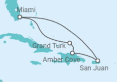 Exotic Eastern Carib Cruise itinerary  - Carnival Cruise Line