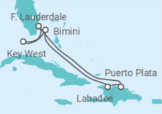 Bimini, Key West & Puerto Plata Cruise itinerary  - Celebrity Cruises
