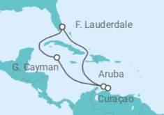 Cayman Islands, Aruba, Curaçao Cruise itinerary  - Celebrity Cruises