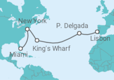 Miami to Lisbon Cruise itinerary  - MSC Cruises
