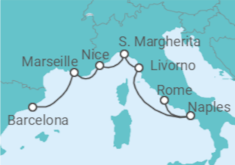 France & Italy - Barcelona to Rome Cruise itinerary  - Celebrity Cruises
