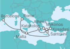 Greece, Turkey, Malta Cruise itinerary  - Celebrity Cruises