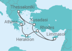 Greece, Turkey & Cyprus Cruise itinerary  - Celebrity Cruises