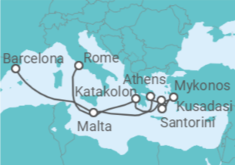 Malta, Greece, Turkey Cruise itinerary  - Celebrity Cruises