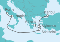 Italy, Greece & Turkey Cruise itinerary  - Princess Cruises